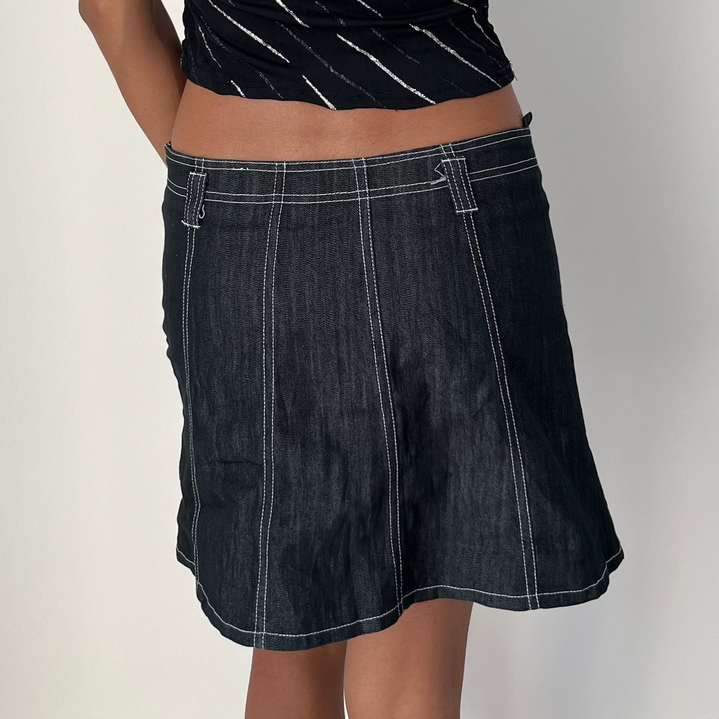 Denim Skirt - Size S