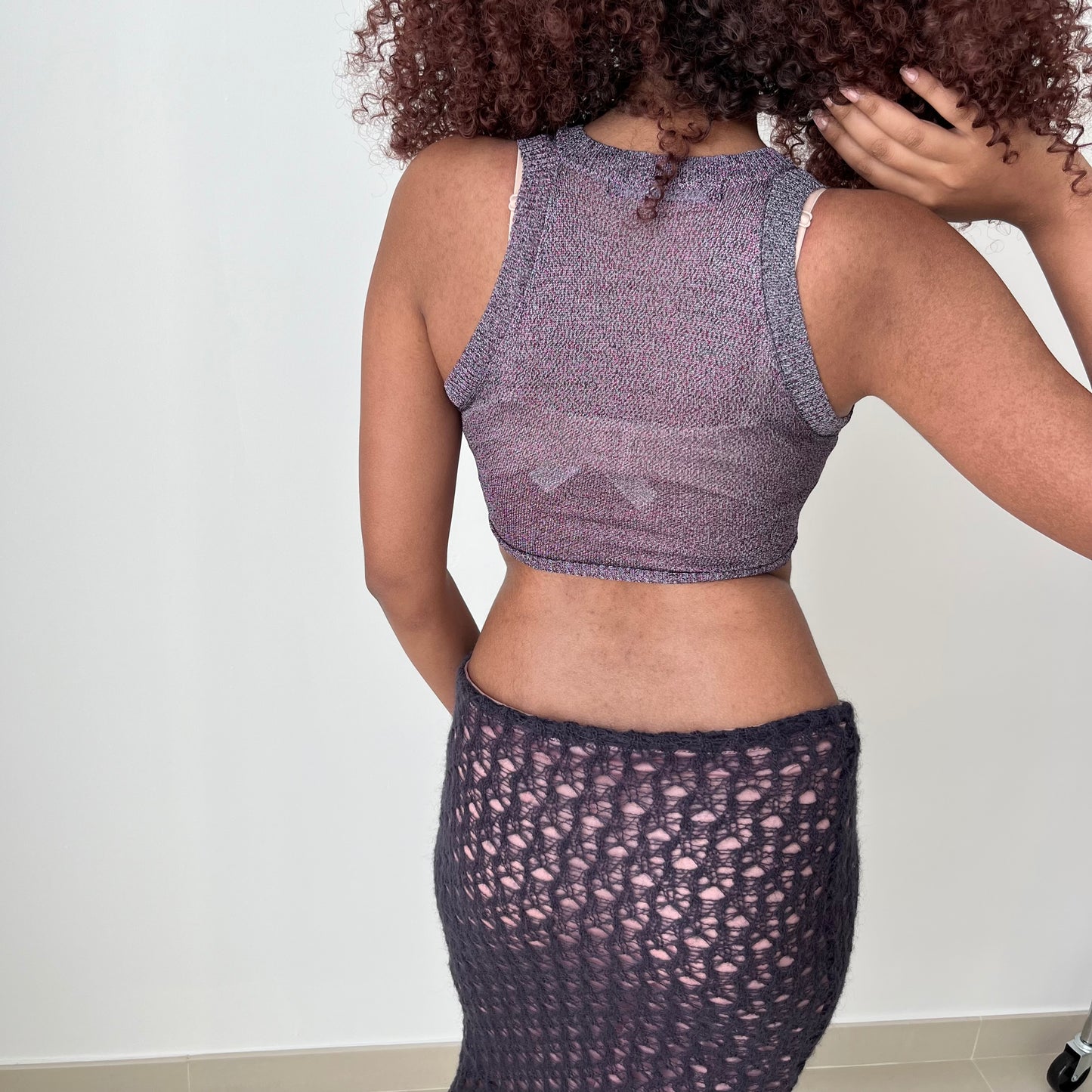 V Neck Sleeveless Top - Size S