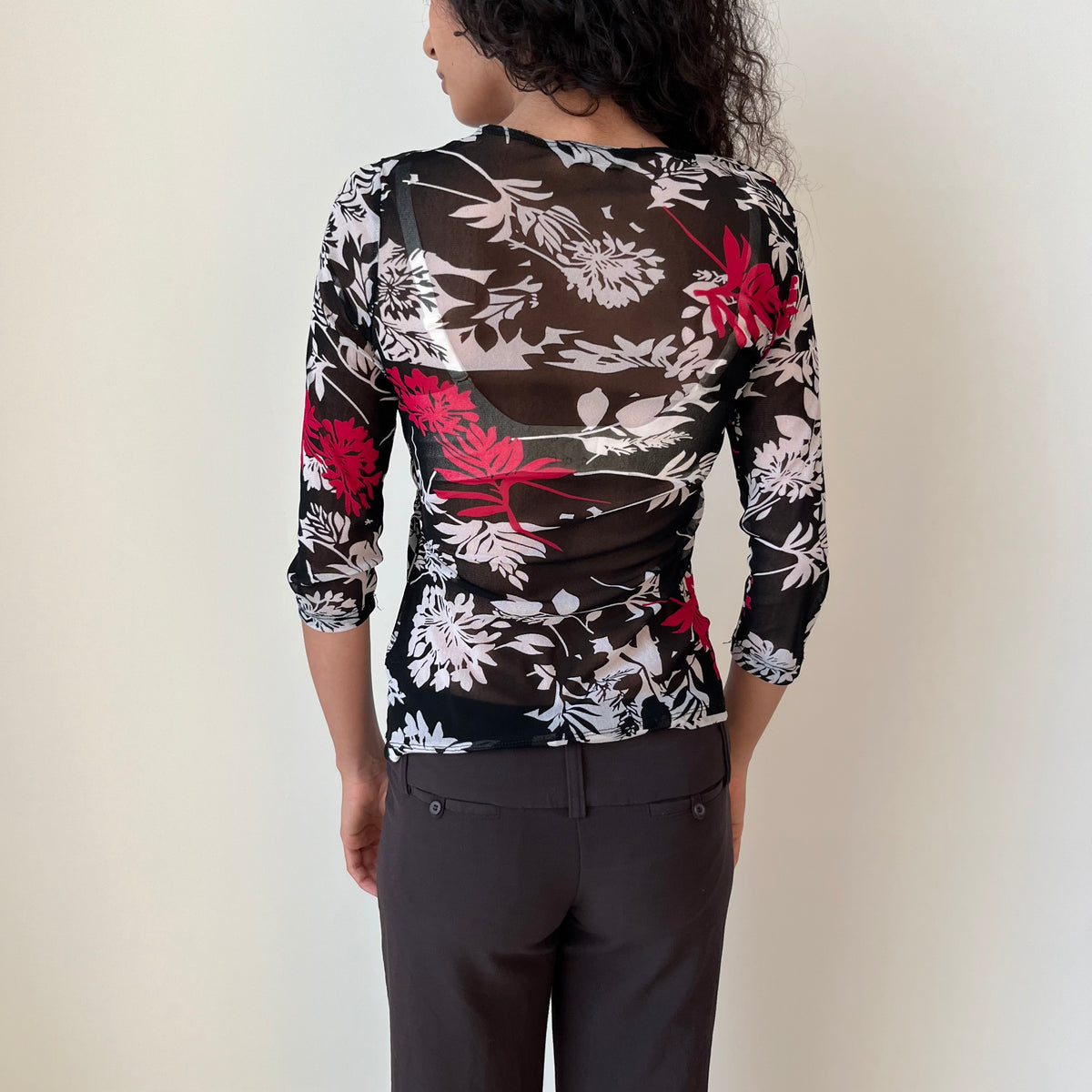 Cross Over Blouse - Size S