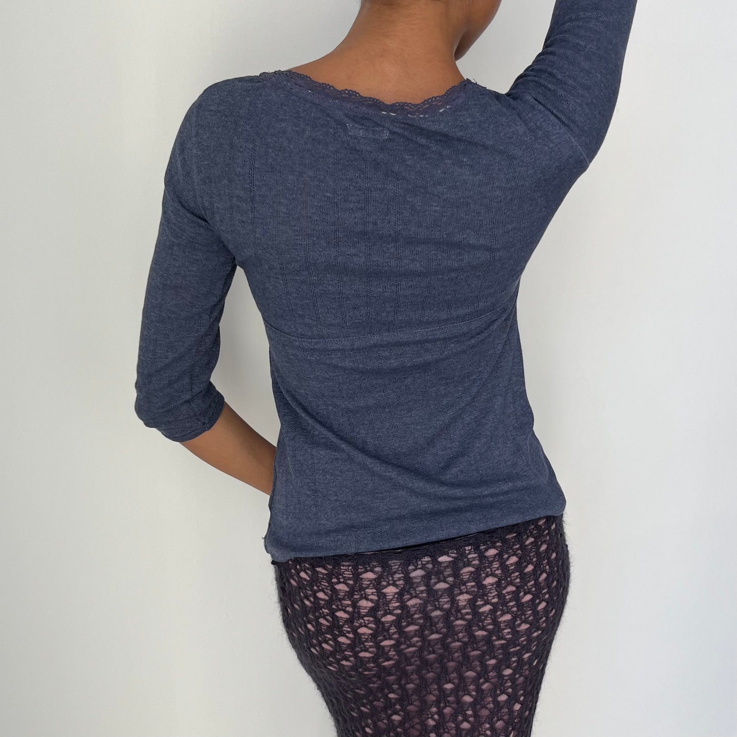 Three Quarter Sleeve Blouse - XS