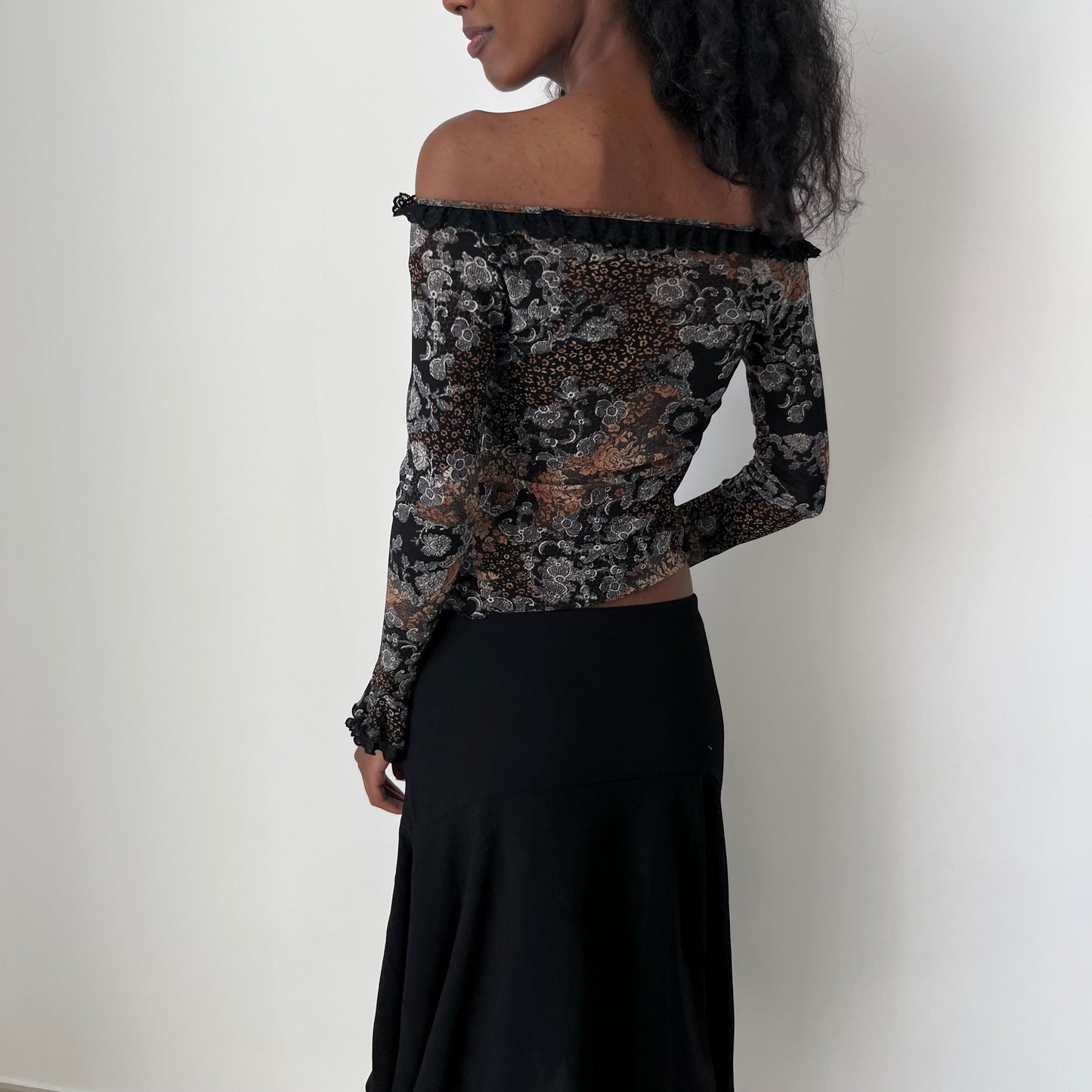Long Sleeved Blouse - Size S