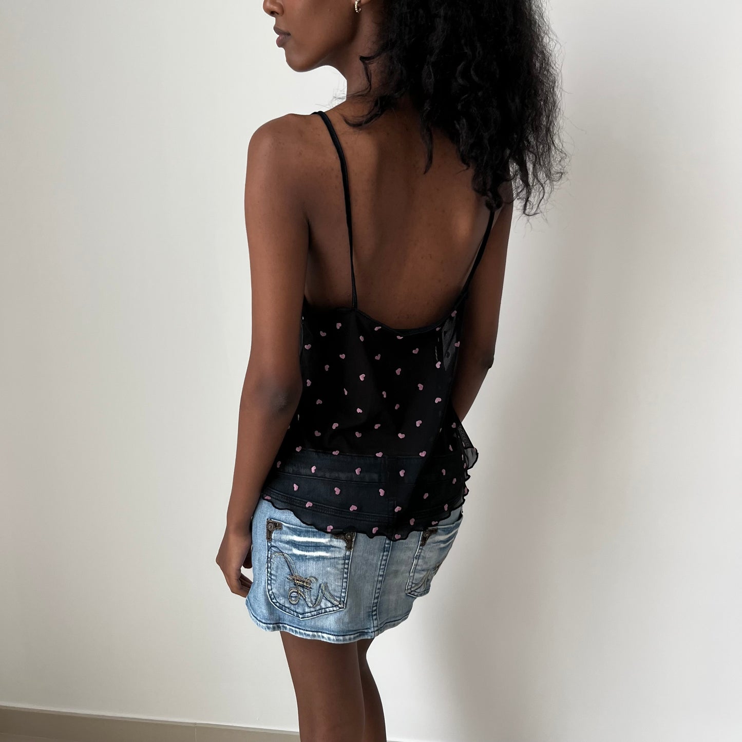 Sheer Cami Top - Size S