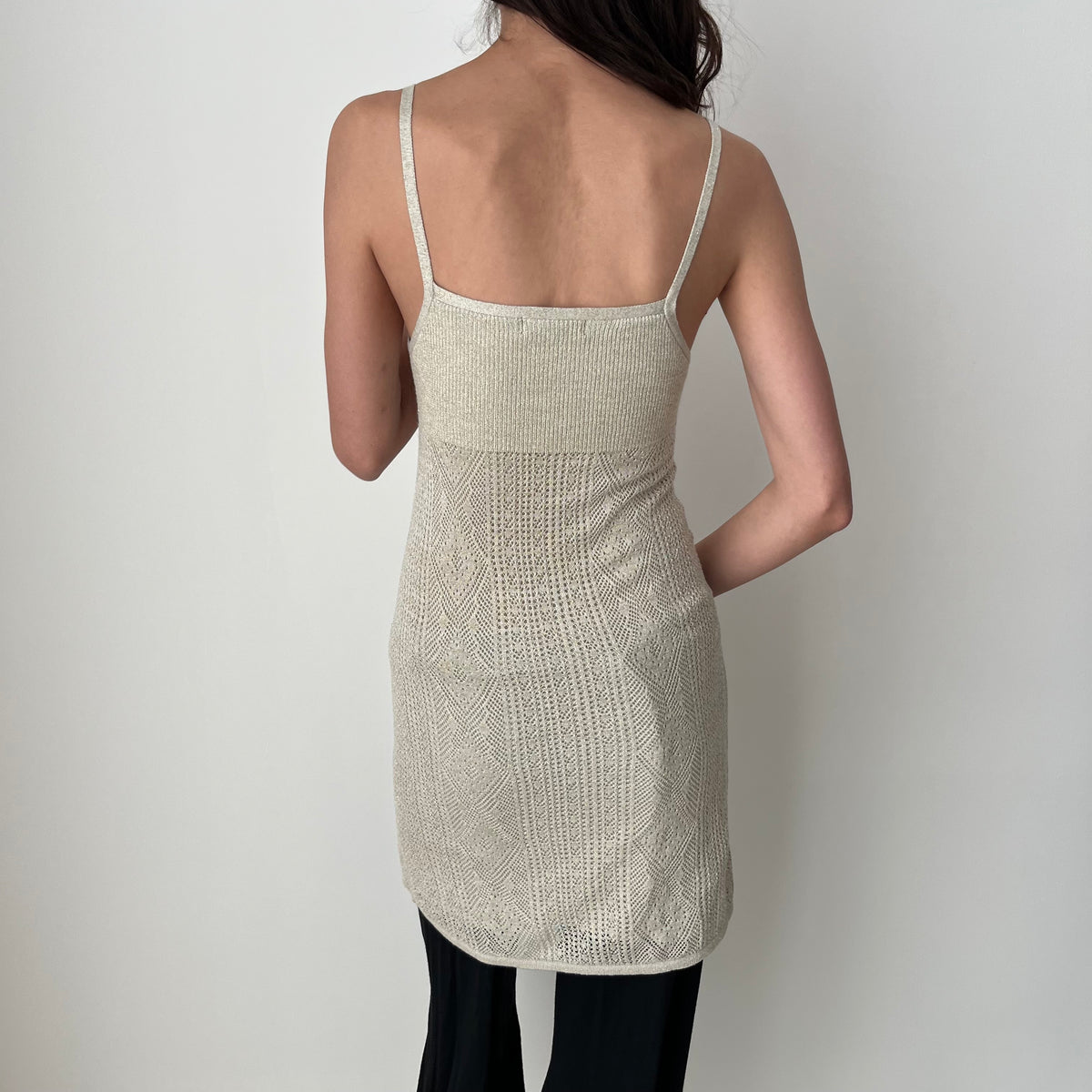 Micro Knit Dress - Size S