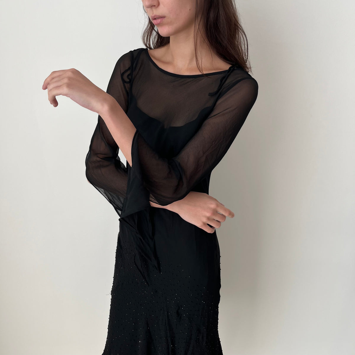 Long Sleeved Dress - Size S