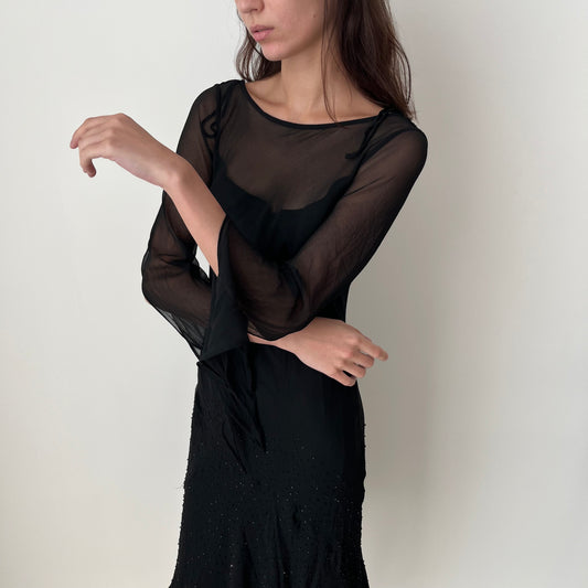 Long Sleeved Dress - Size S