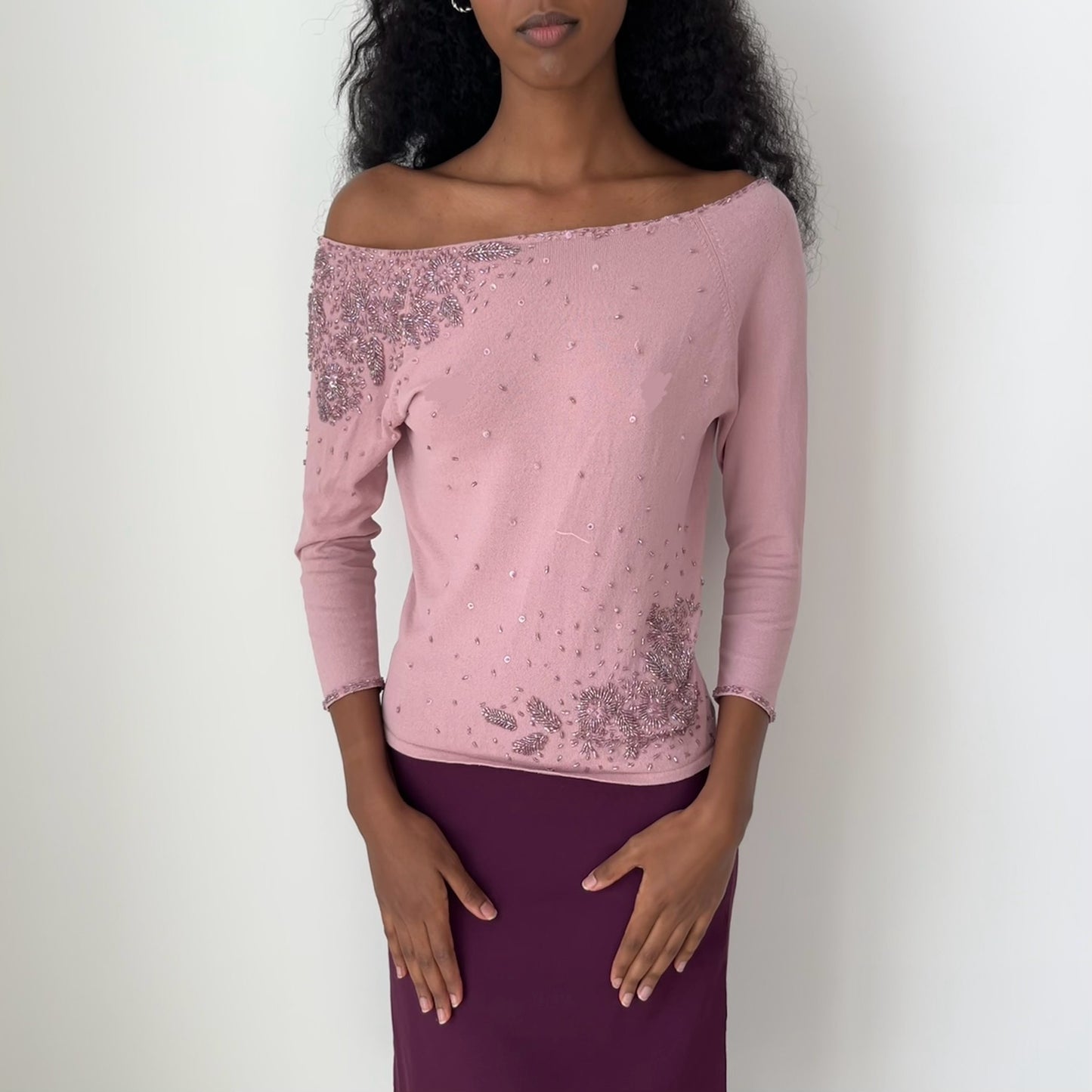 Micro Knit Top - Size M