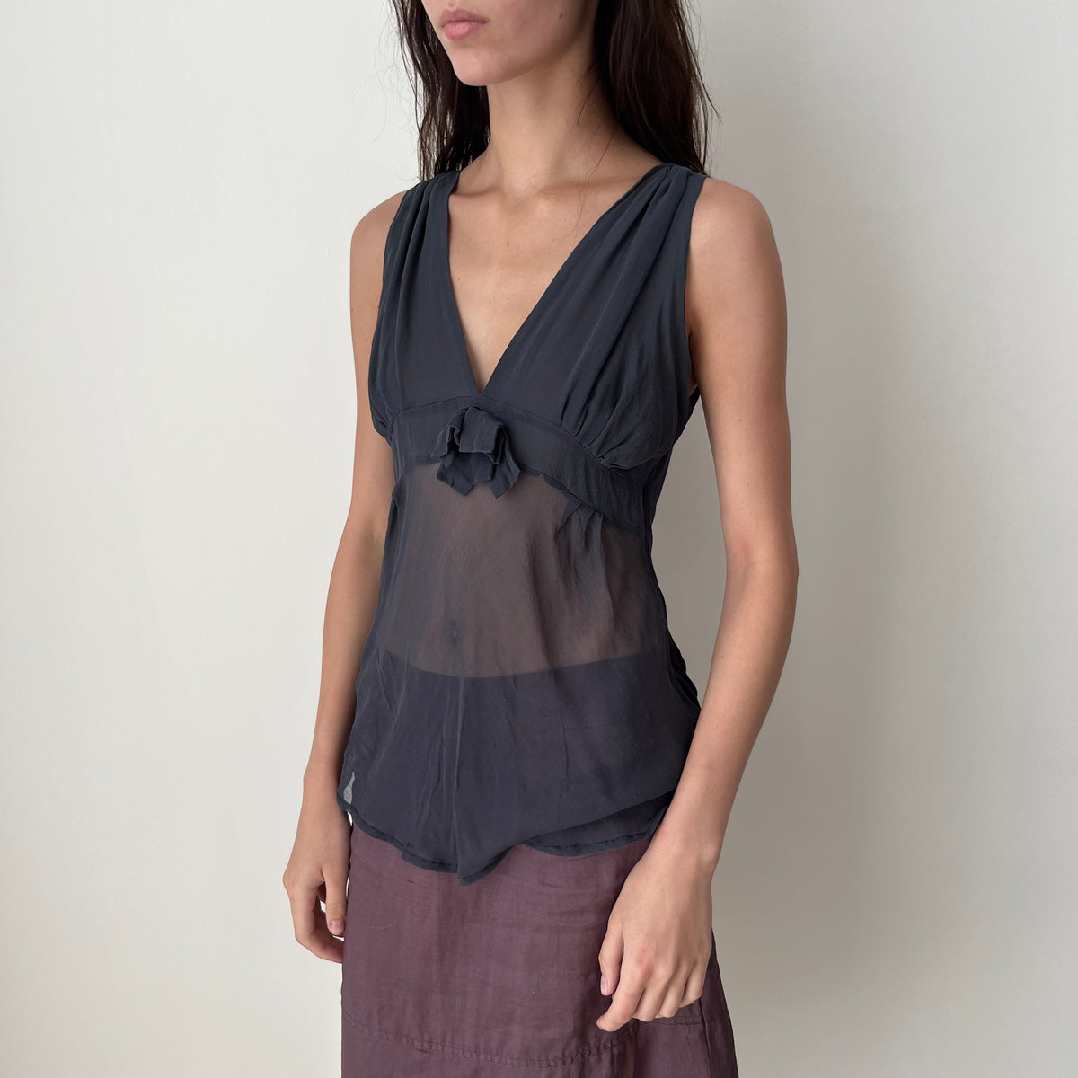 V Neck Top - Size S