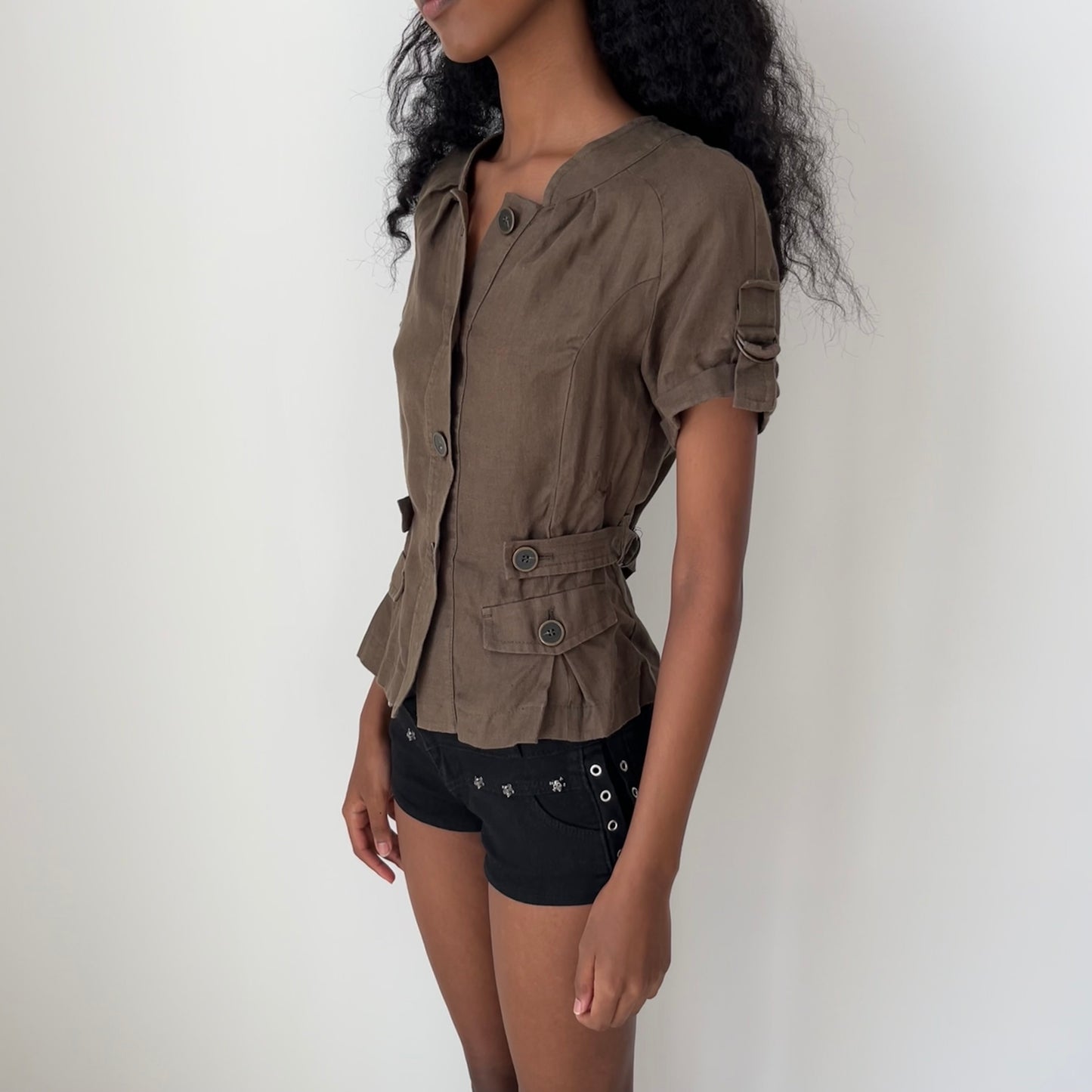 Button Up Blouse - Size S