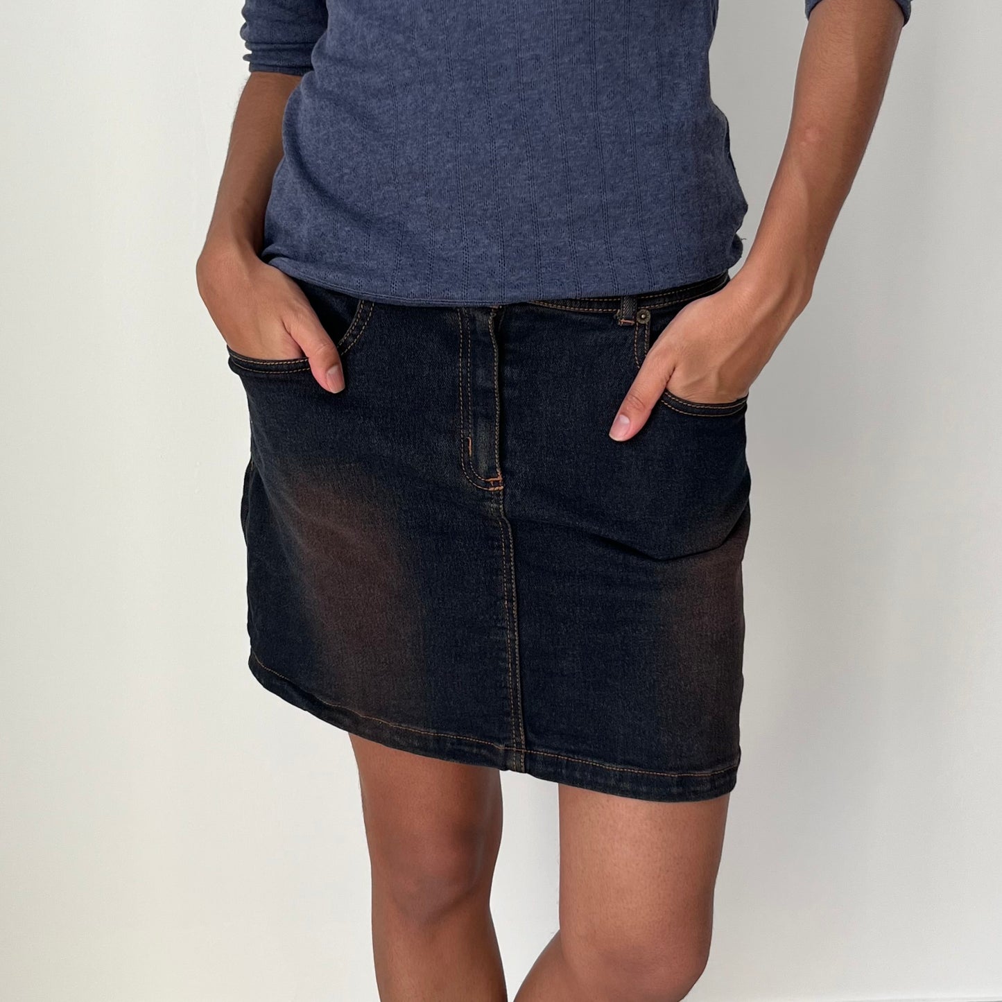 Denim Skirt -Size S