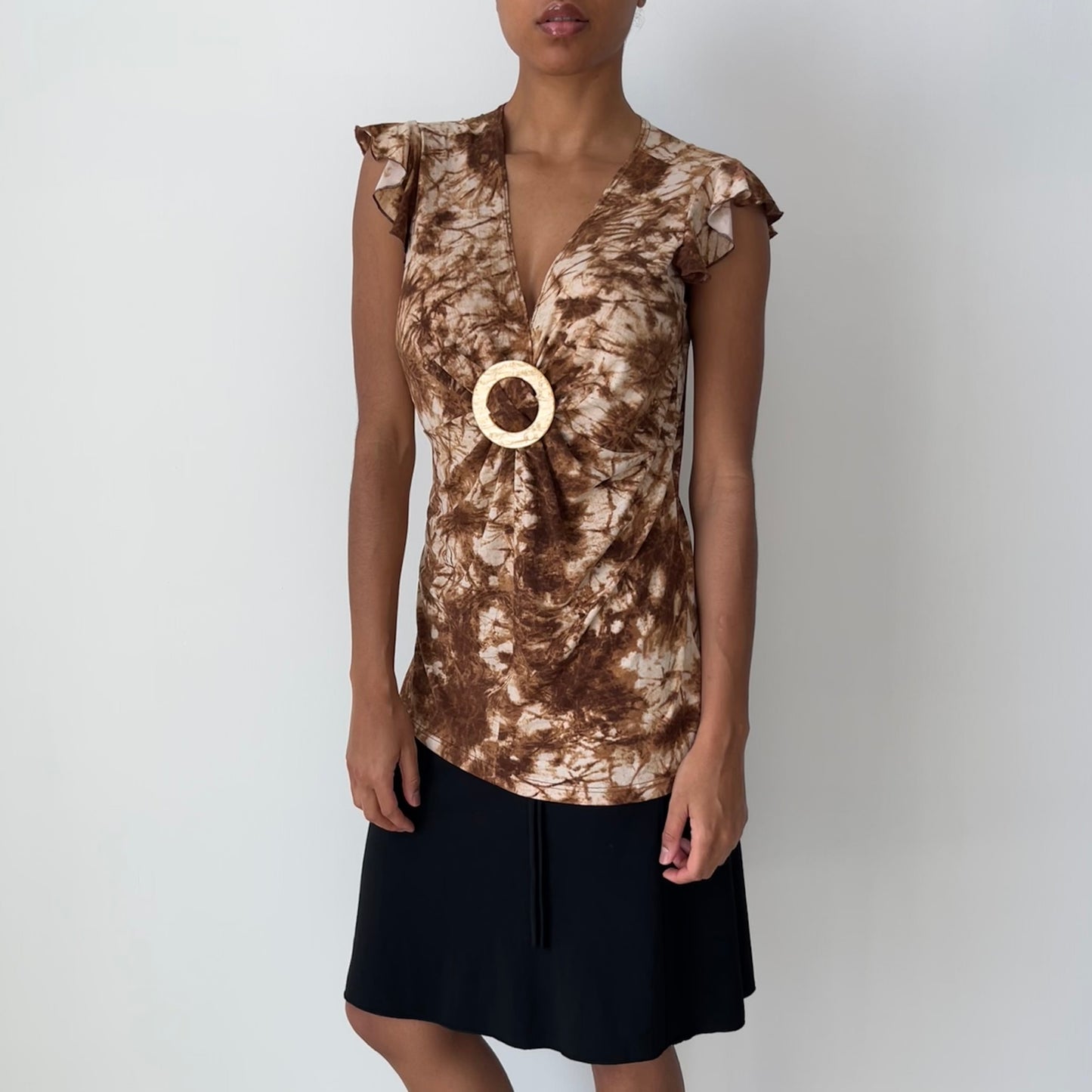 Short Sleeved Blouse - Size M