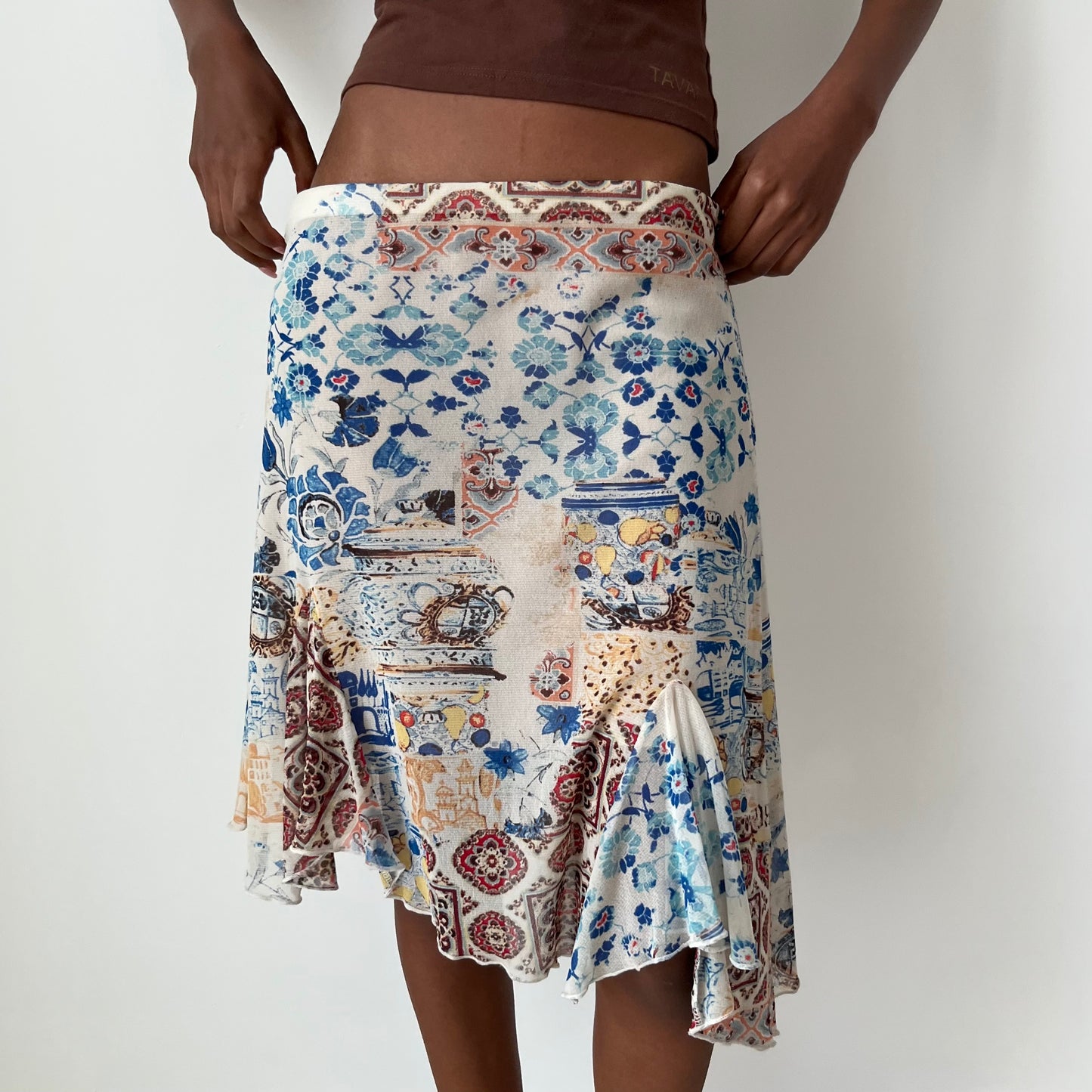 Mesh Midi Skirt - Size M