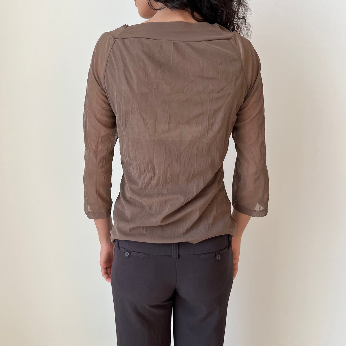 Cross Over Blouse - Size M