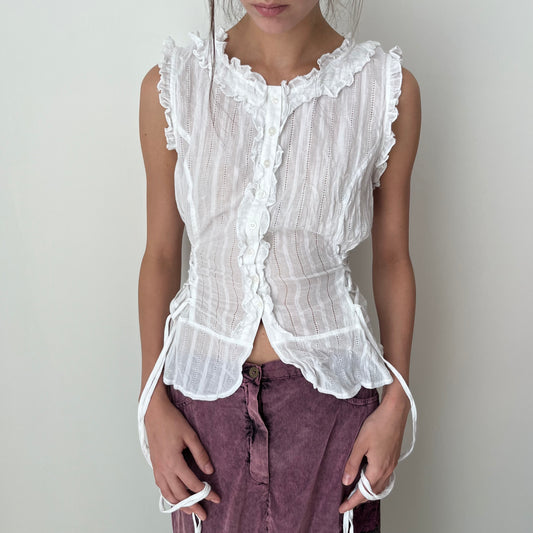 Sleeveless Blouse - Size S