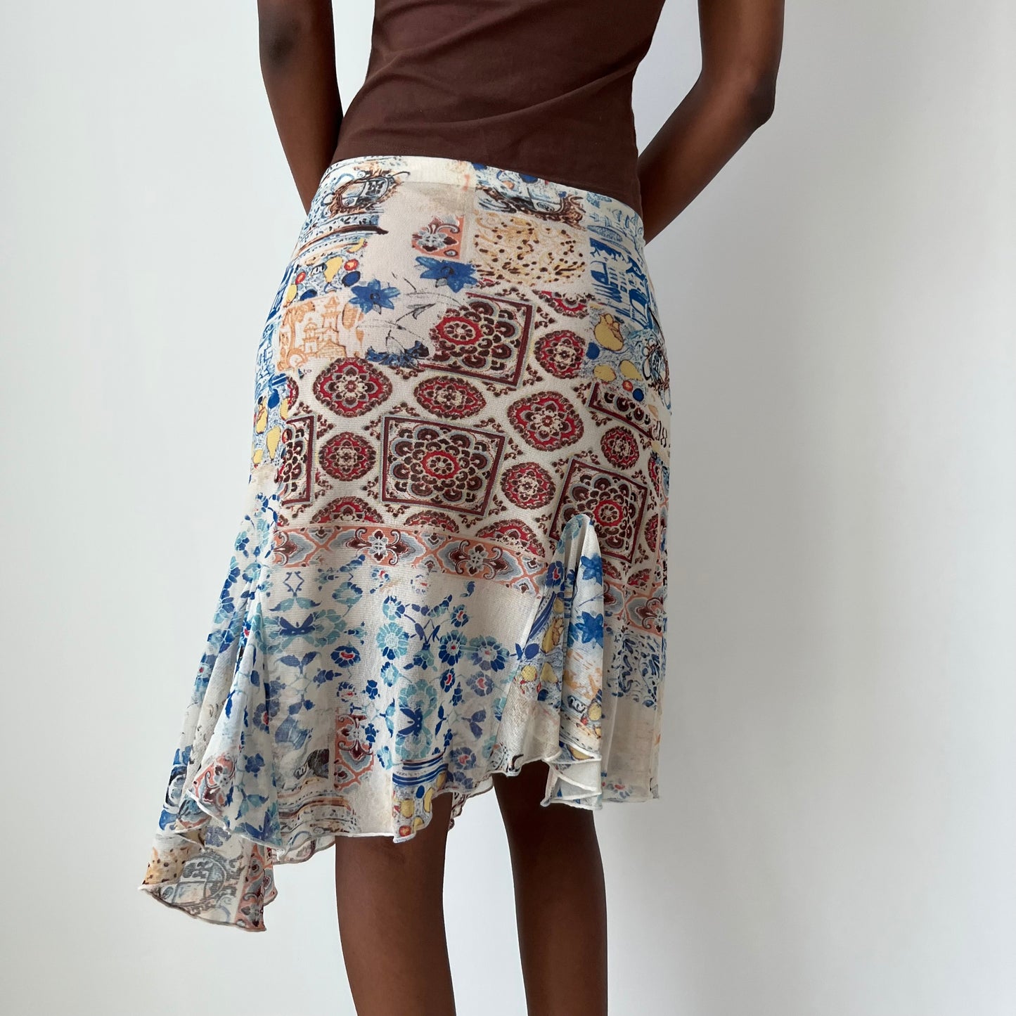 Mesh Midi Skirt - Size M