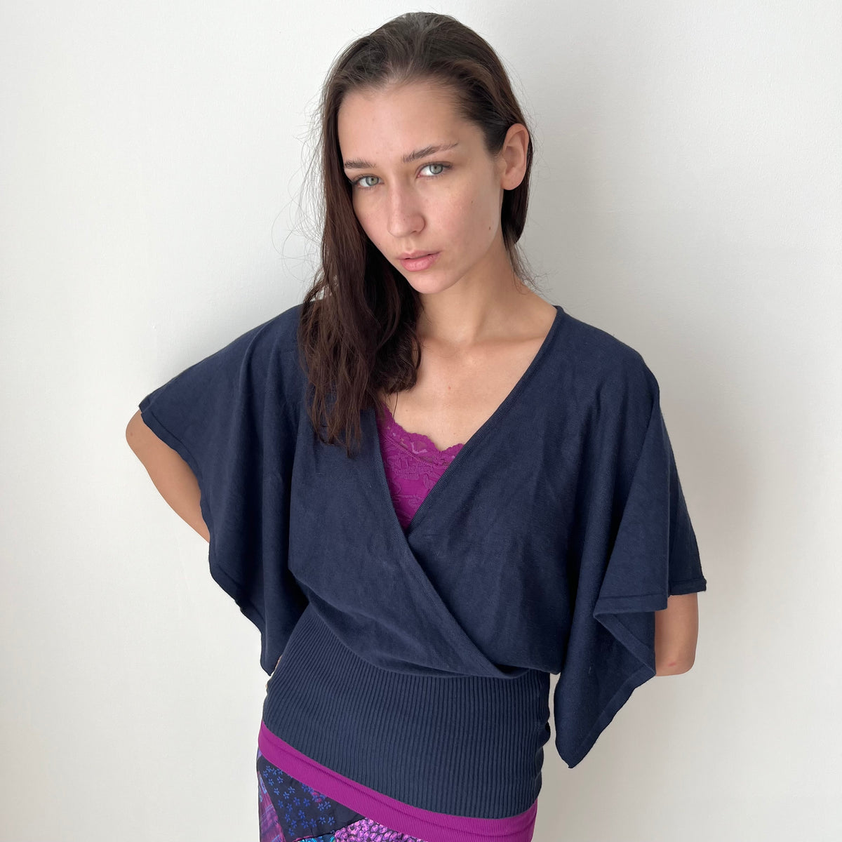 Micro Knit Top - Size M