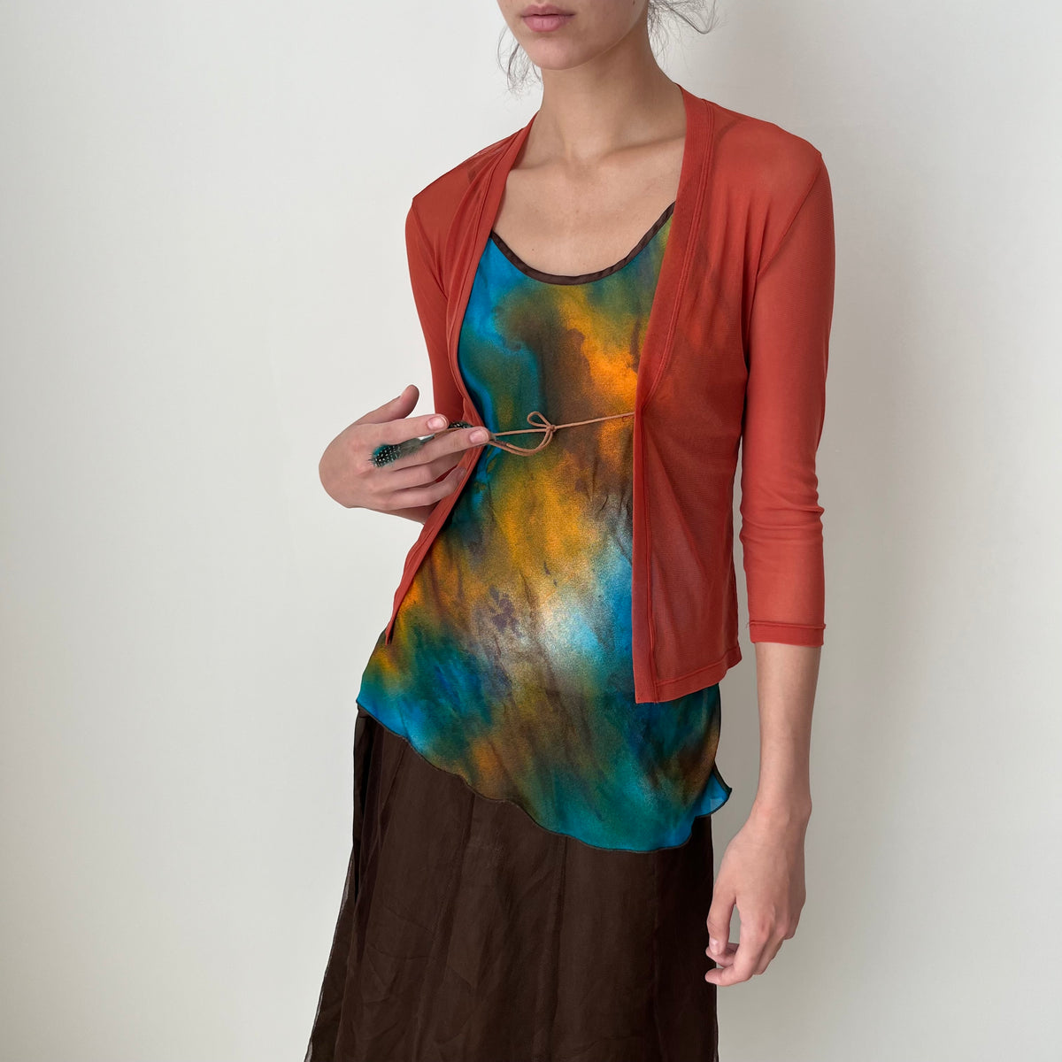 Mesh Cardigan - Size M