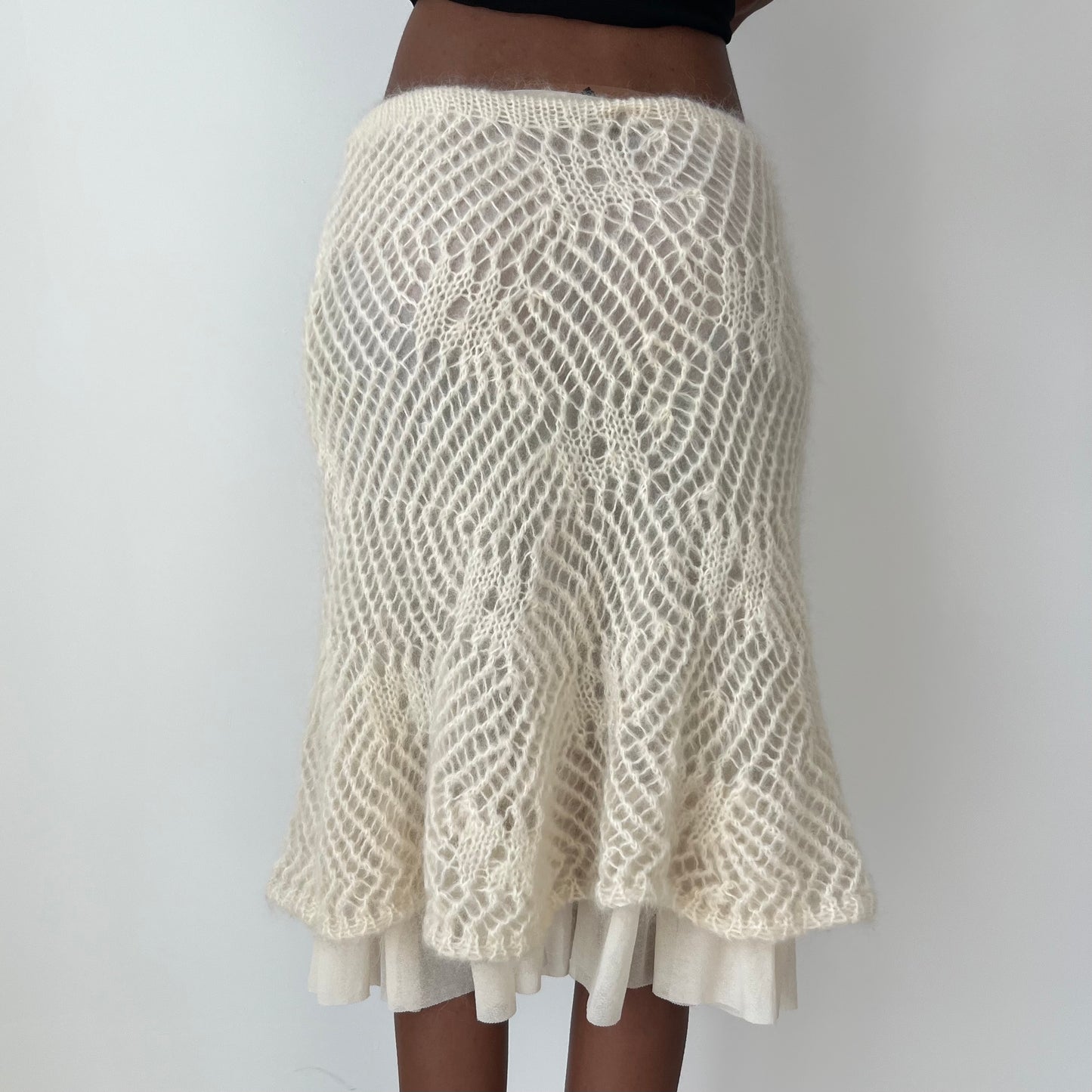 Midi Mohair Skirt - Size S/M
