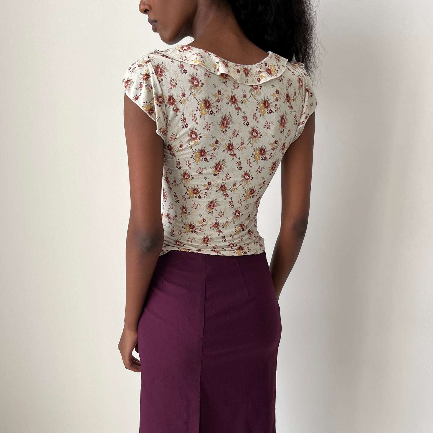 Cross Over Blouse - Size S
