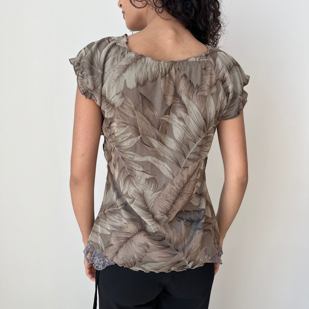 Short Sleeved Blouse - Size M/L