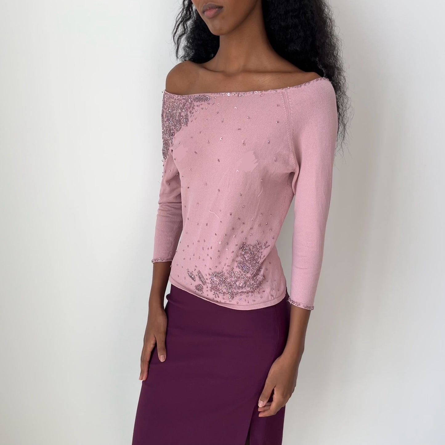 Micro Knit Top - Size M