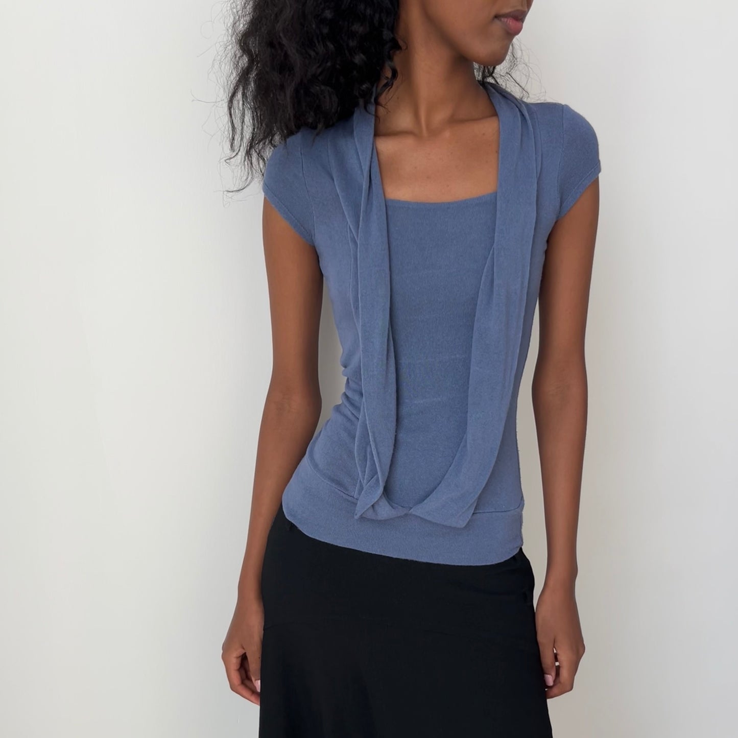 Micro Knit Top - Size S