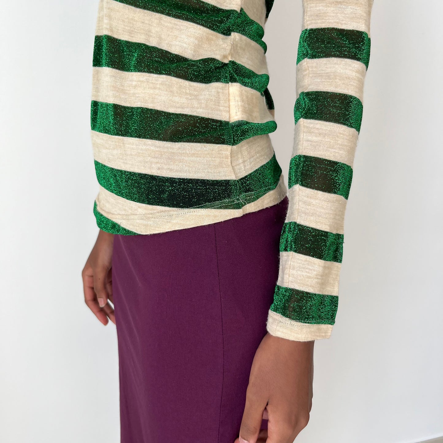 Cowl Neck Top - Size S