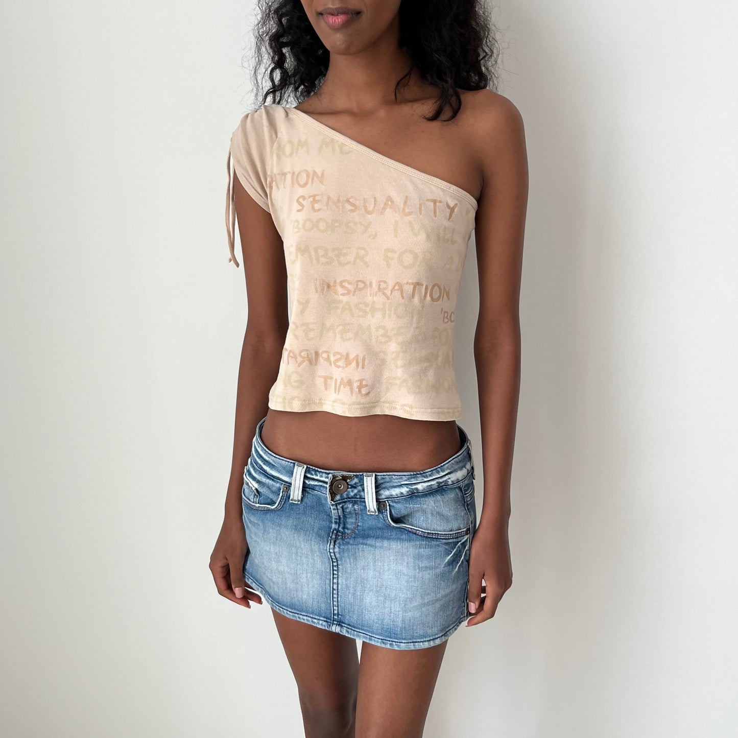 One Shoulder Top - Size S