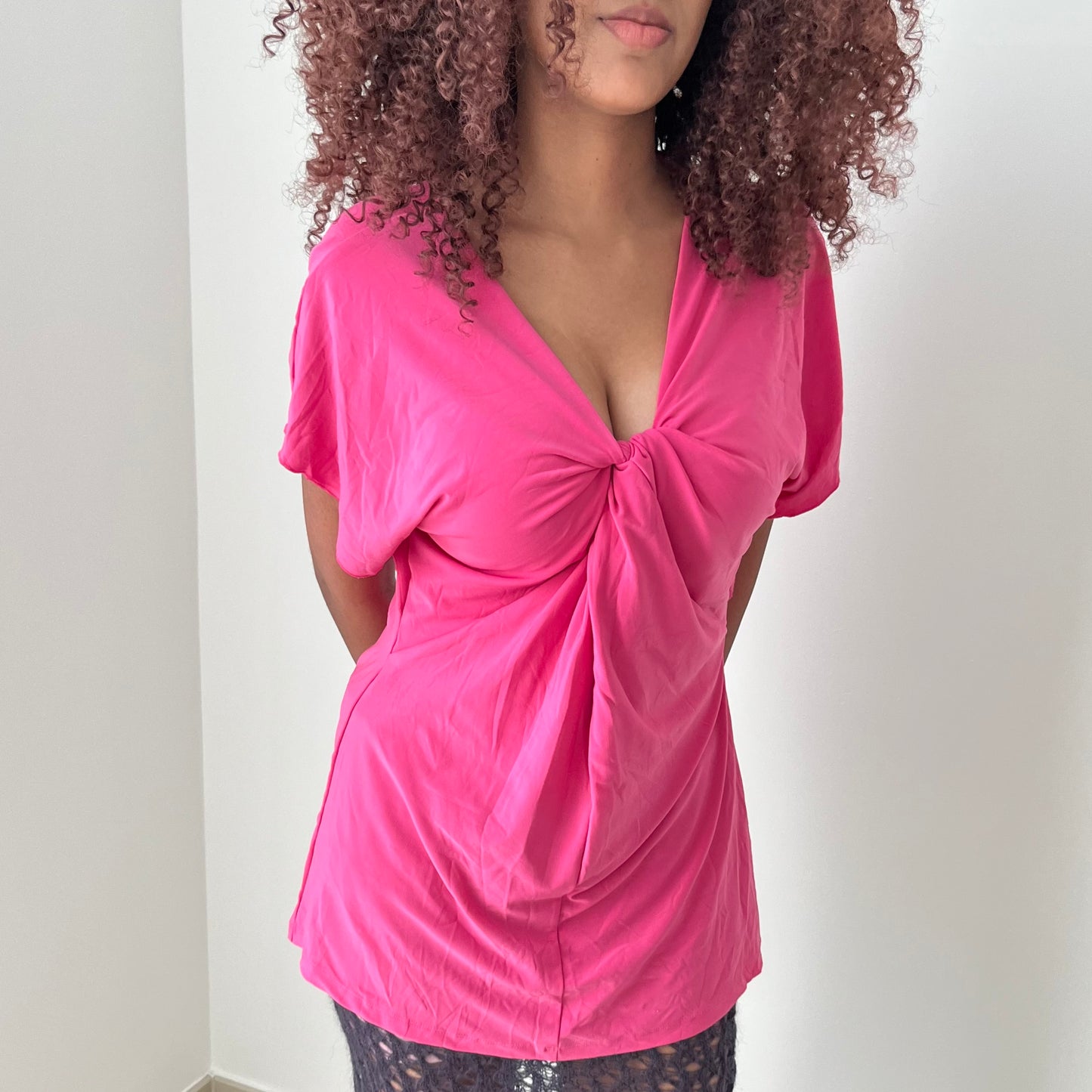 Ruched Blouse - Size L