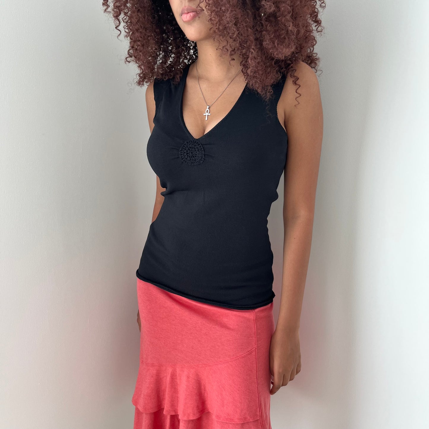 V Neck Top - Size S