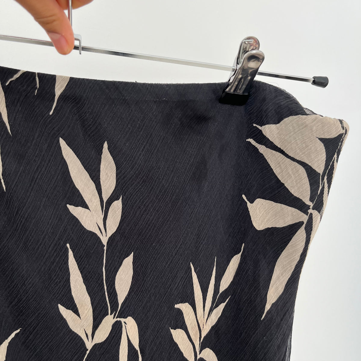 Silk Midi Skirt - Size S/M