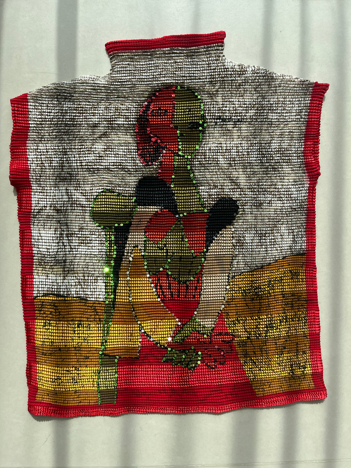 Textured Sleeveless Top - Size S/M