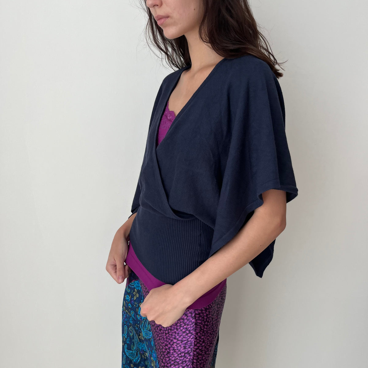 Micro Knit Top - Size M