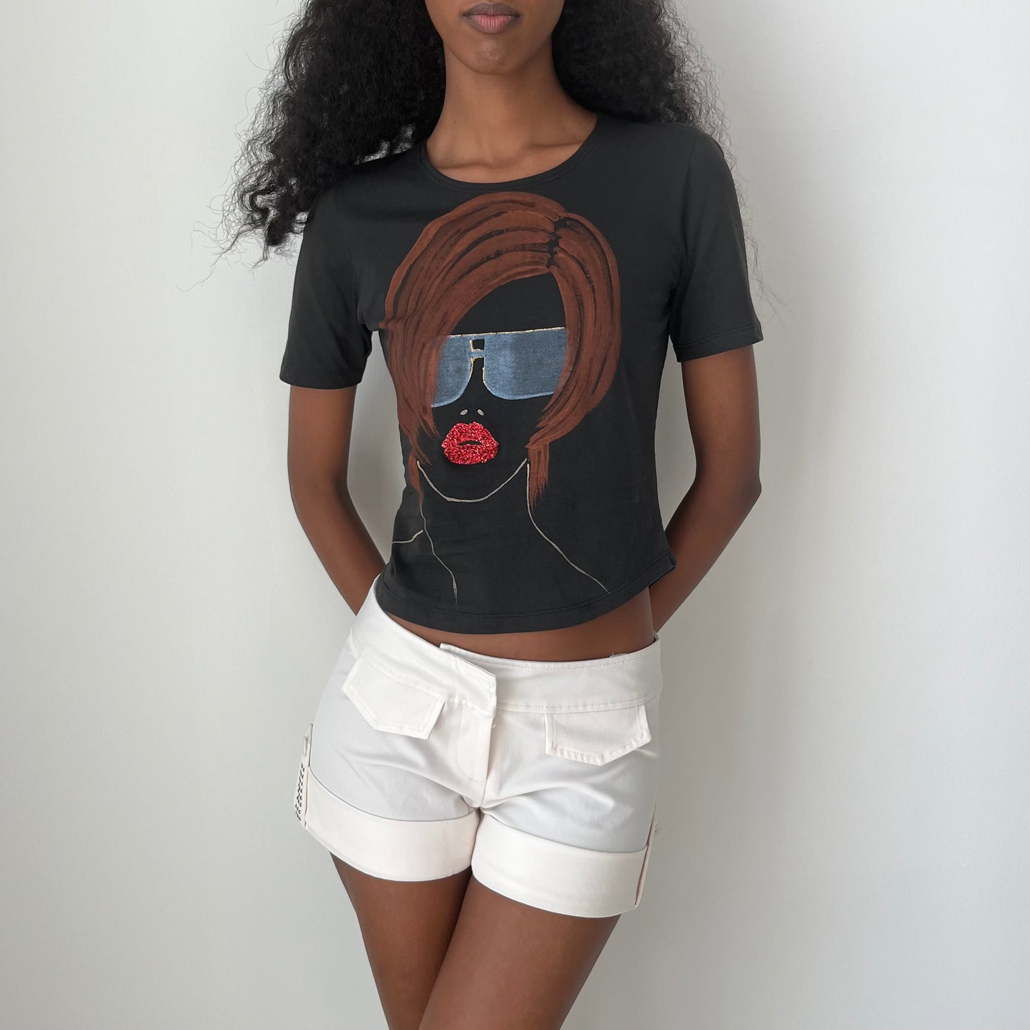 Short Sleeved Top - Size S
