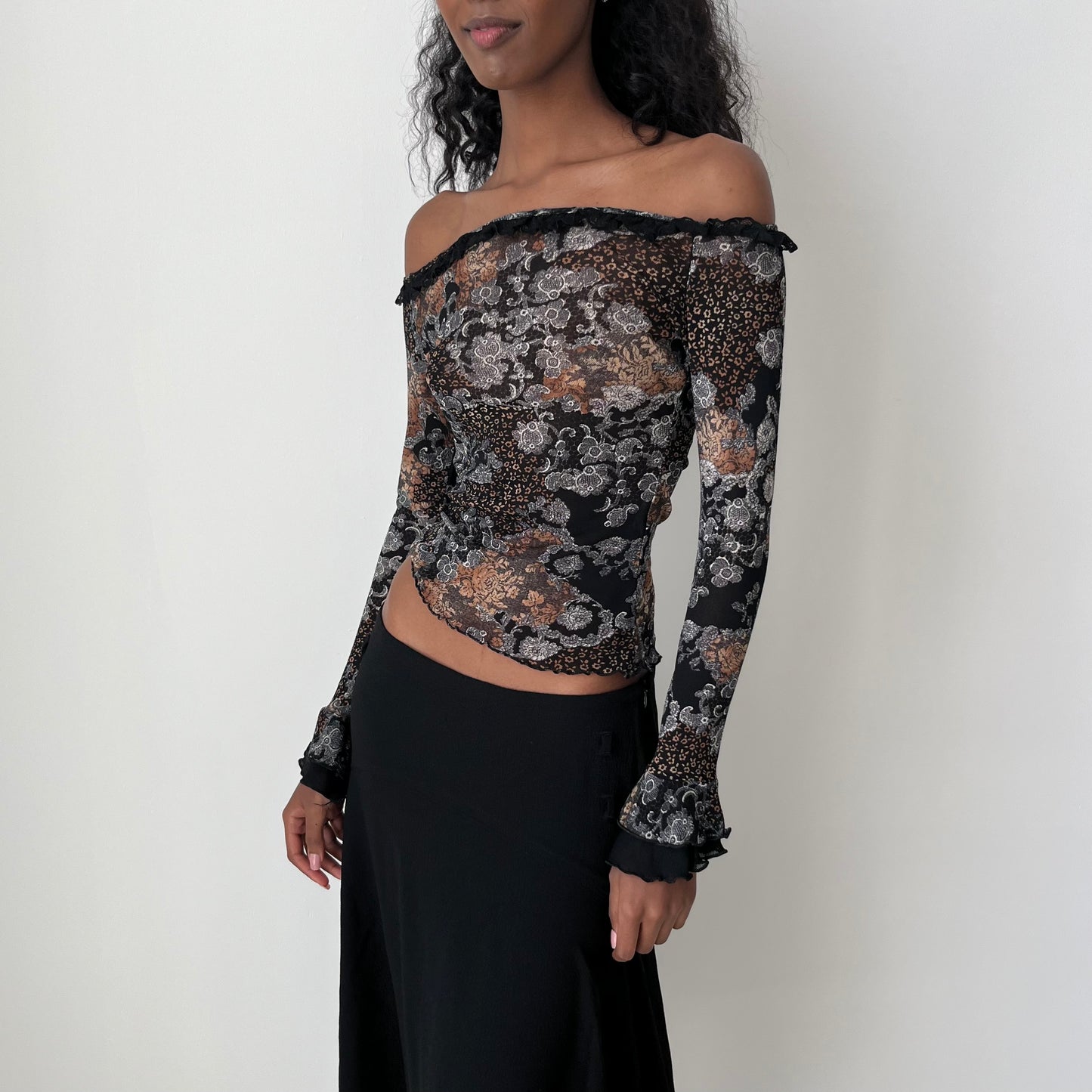 Long Sleeved Blouse - Size S