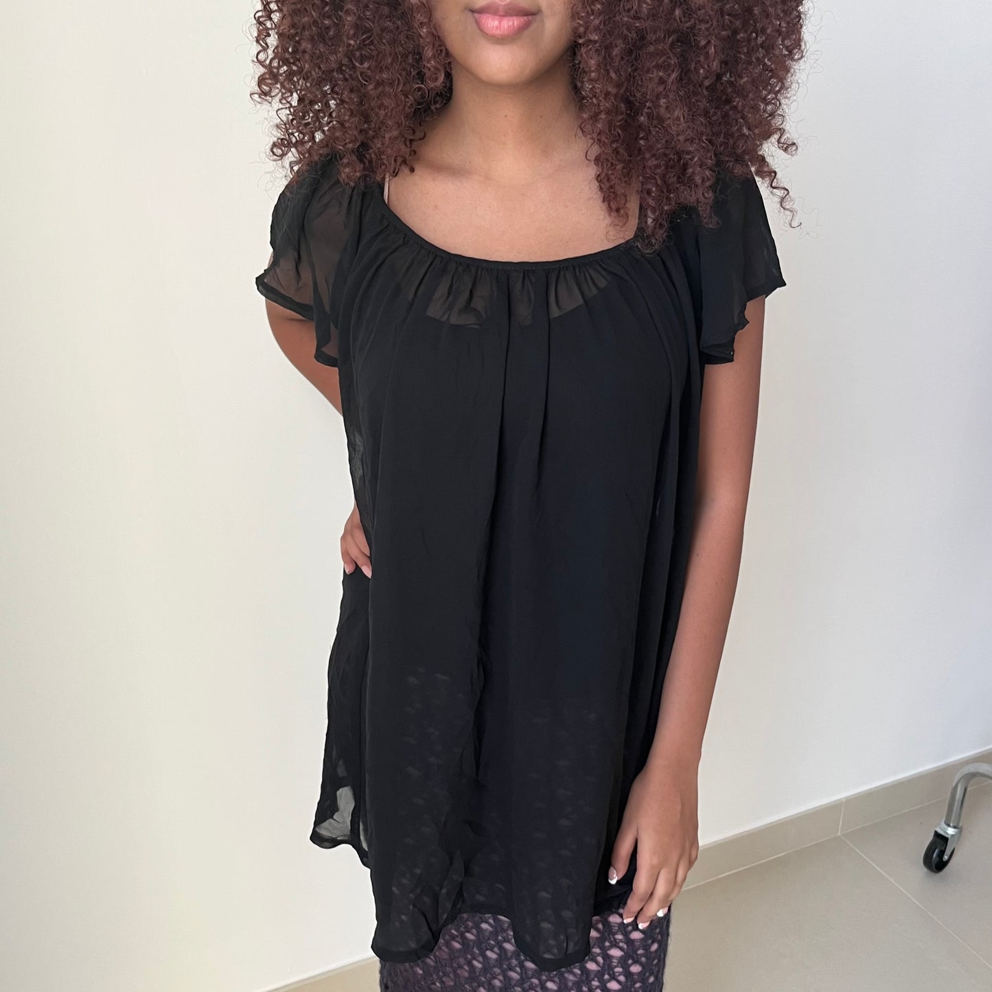 Short Sleeved Blouse - Size S