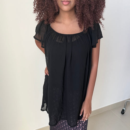 Short Sleeved Blouse - Size S
