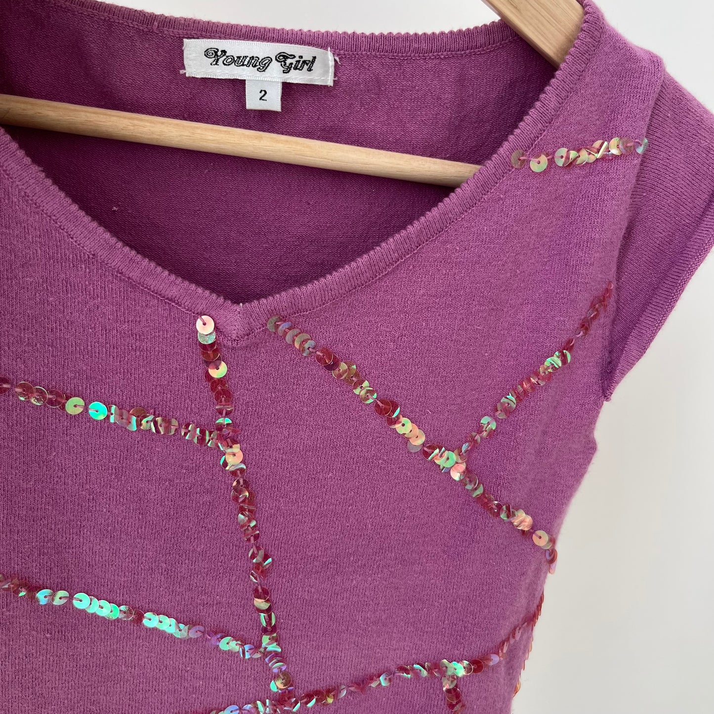 Micro Knit Top - Size XS