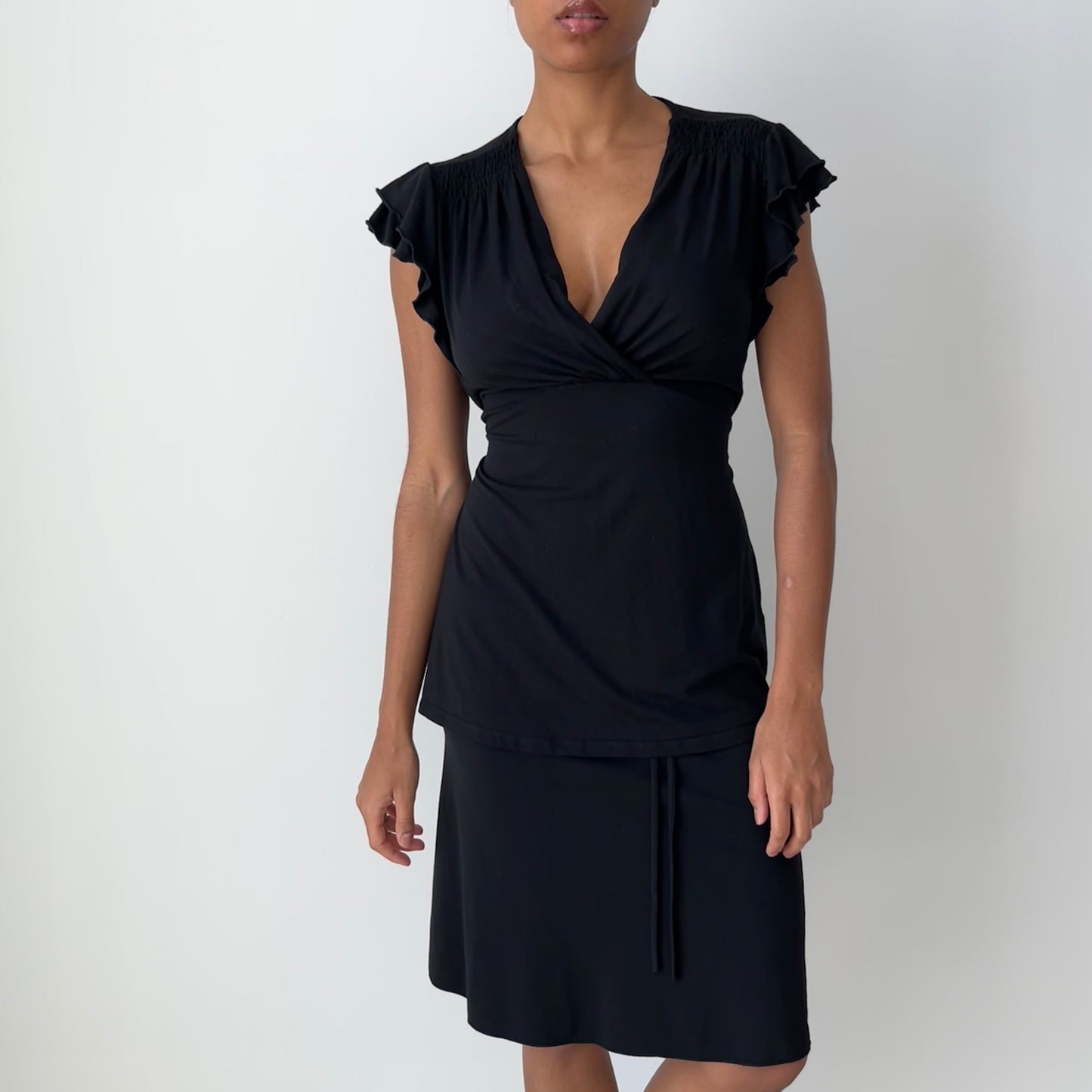 Short Sleeved Blouse - Size S/M