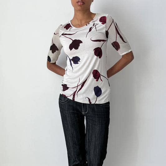 Three Quarter Sleeve Blouse - Size S