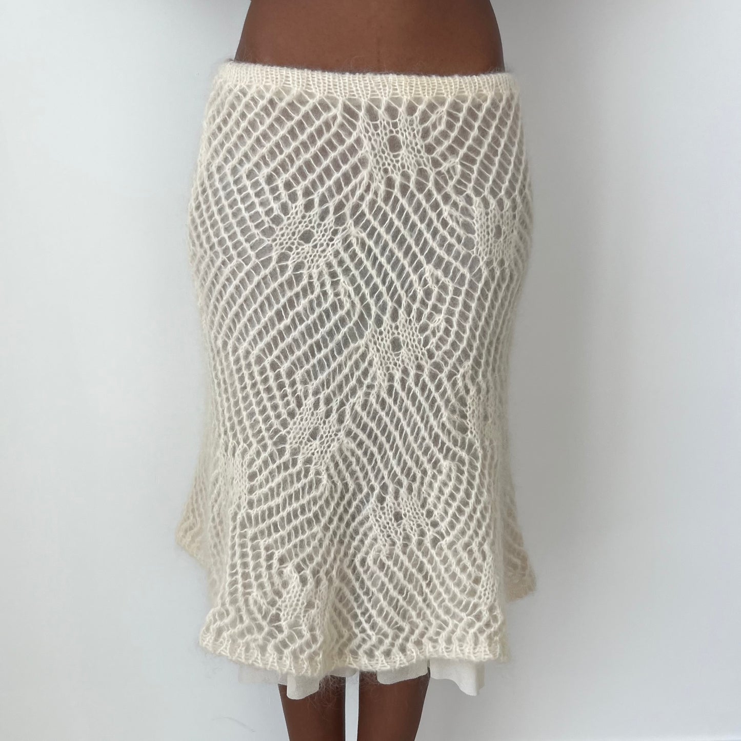 Midi Mohair Skirt - Size S/M