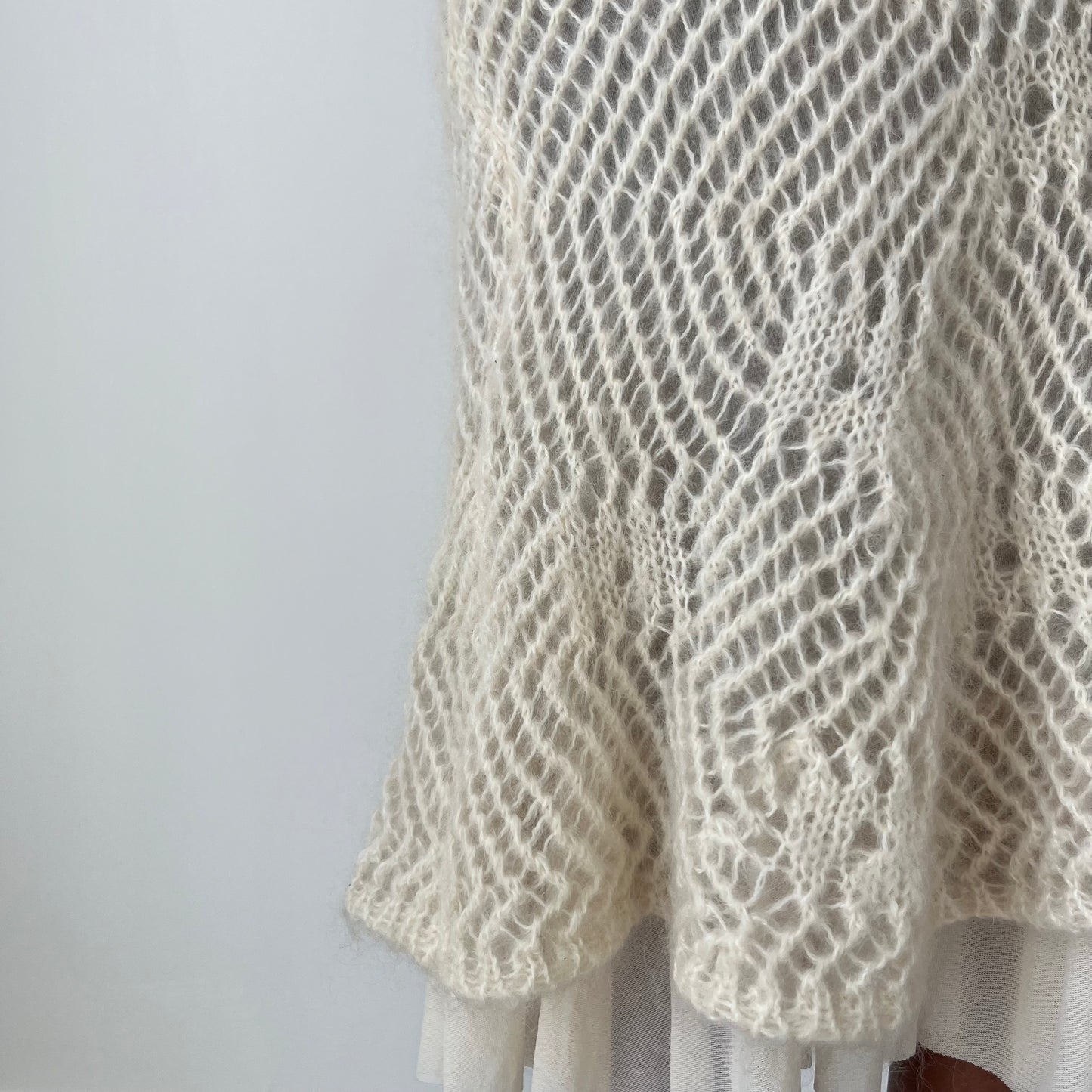 Midi Mohair Skirt - Size S/M