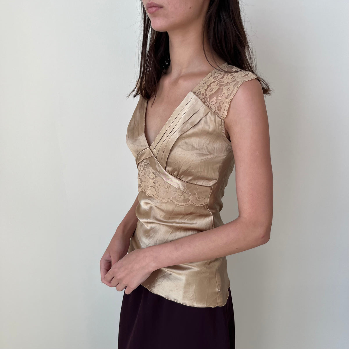 V Neck Blouse- Size S