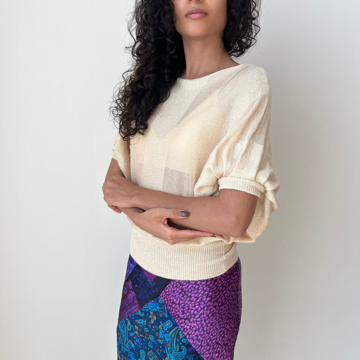 Slouch Knit Top - Size S/M