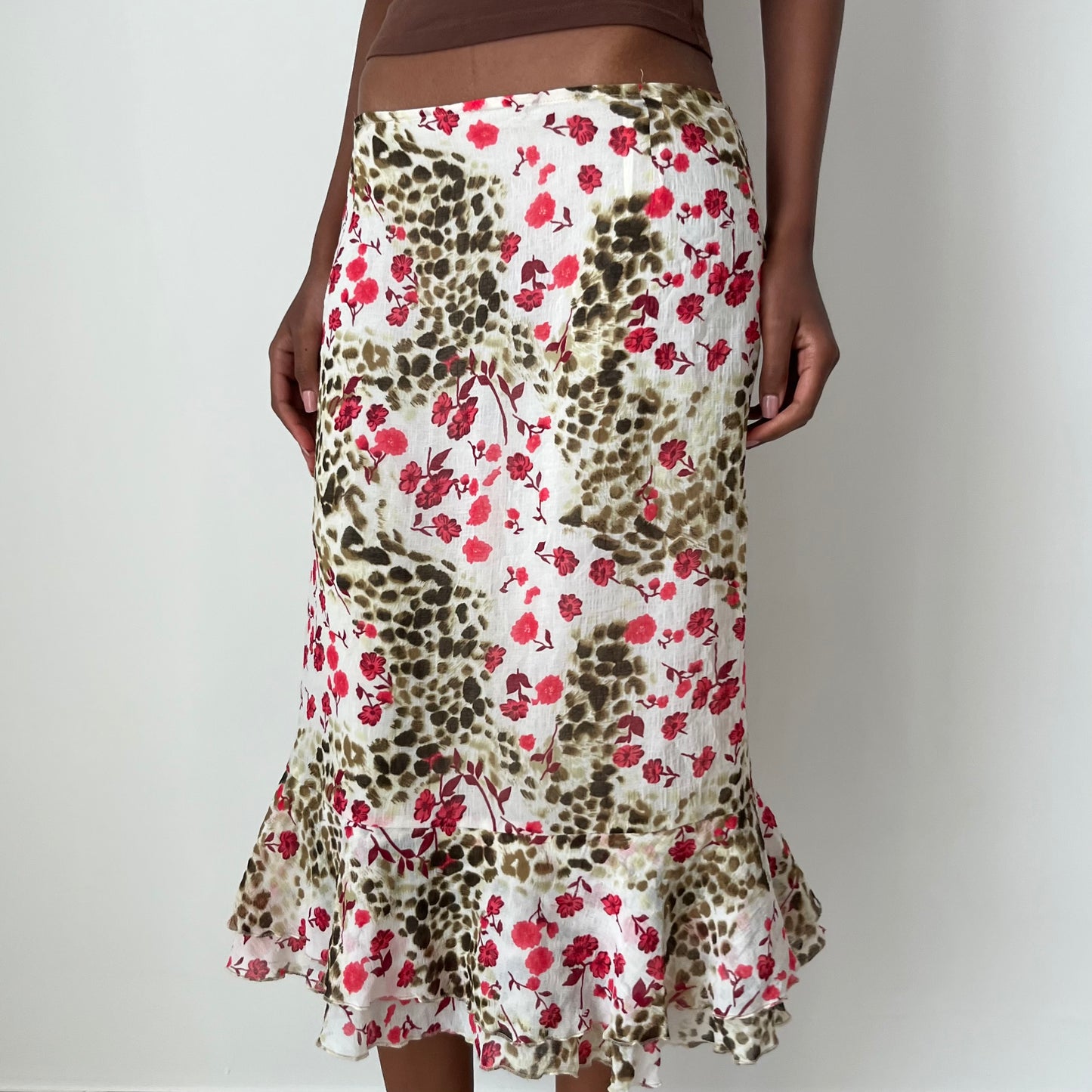 Mesh Midi Skirt - Size M