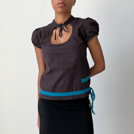 Short Sleeved Top - Size M