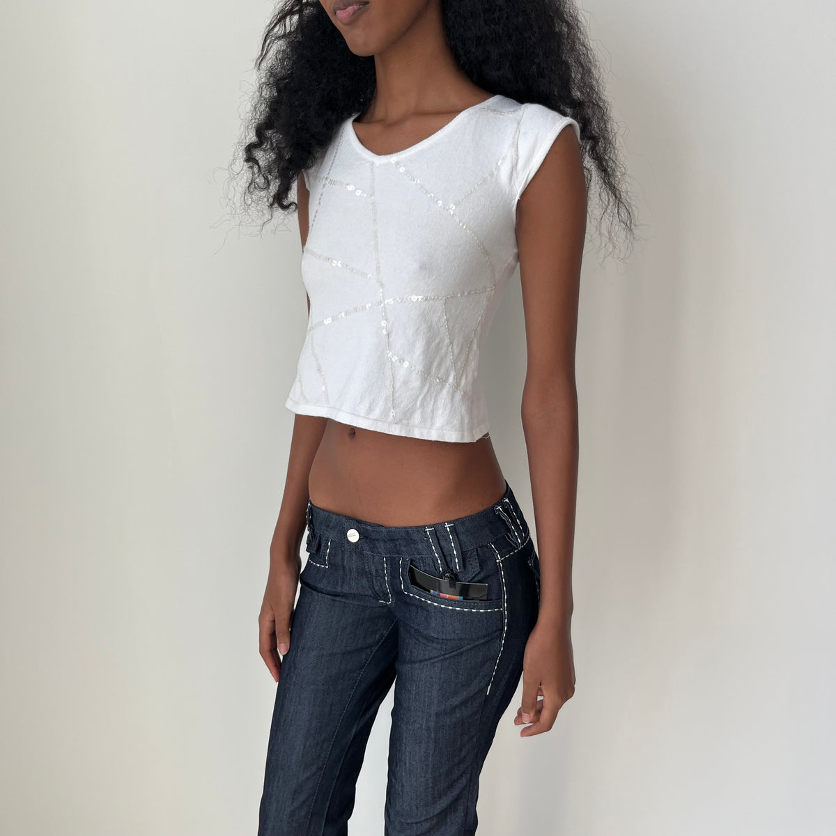 Short Sleeved Top - Size XS