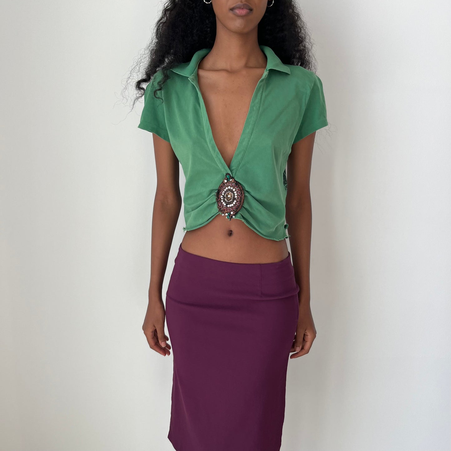 Short Sleeved Top - Size M