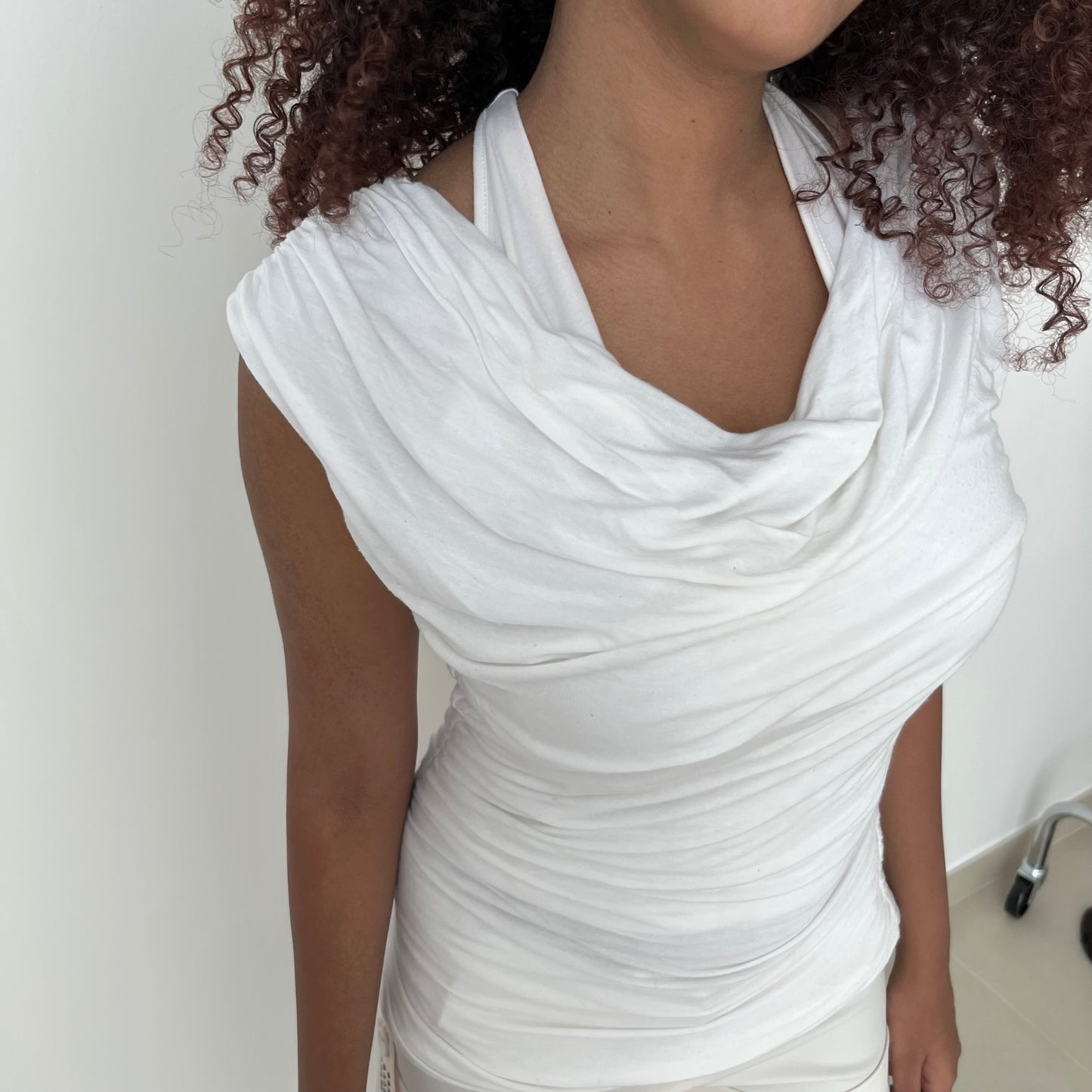 Cowl Neck Top - Size S