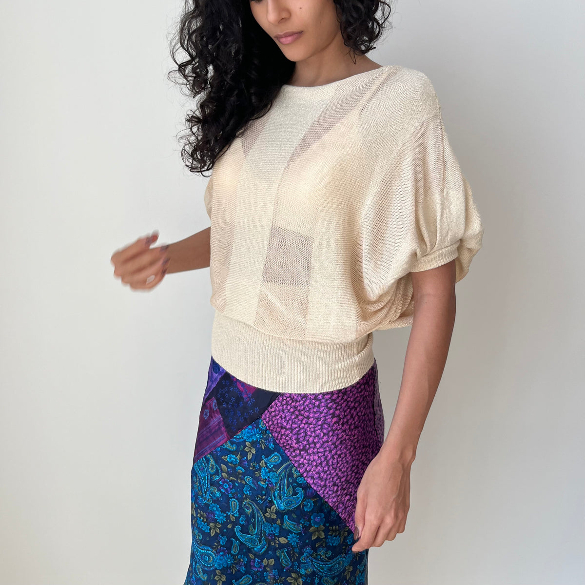 Slouch Knit Top - Size S/M