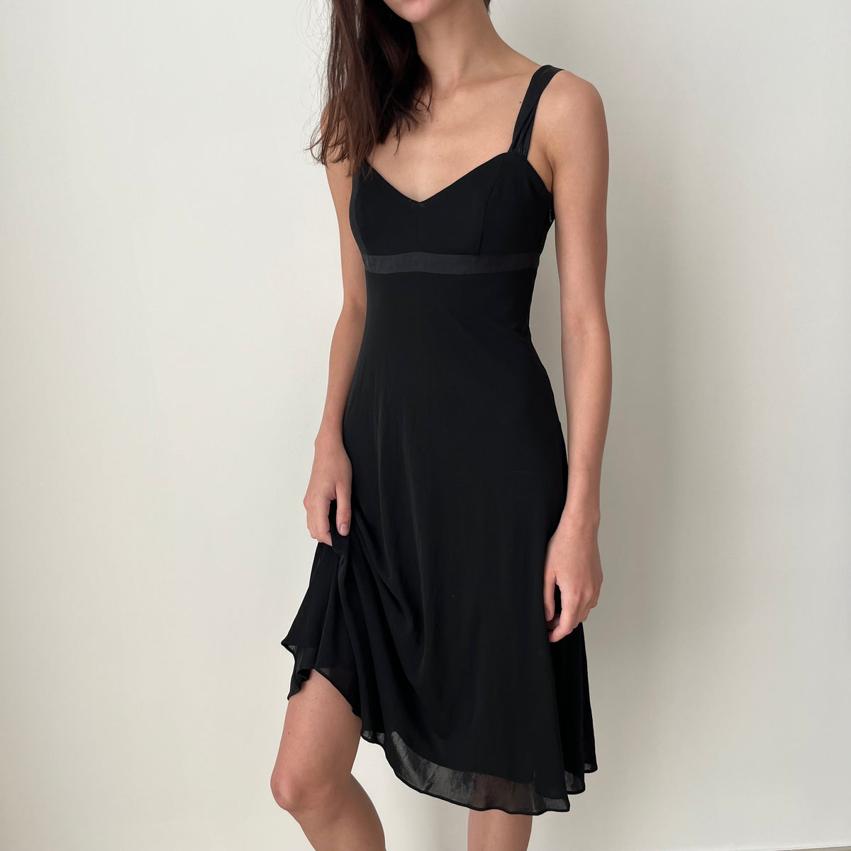 Silk Detailed Dress - Size S